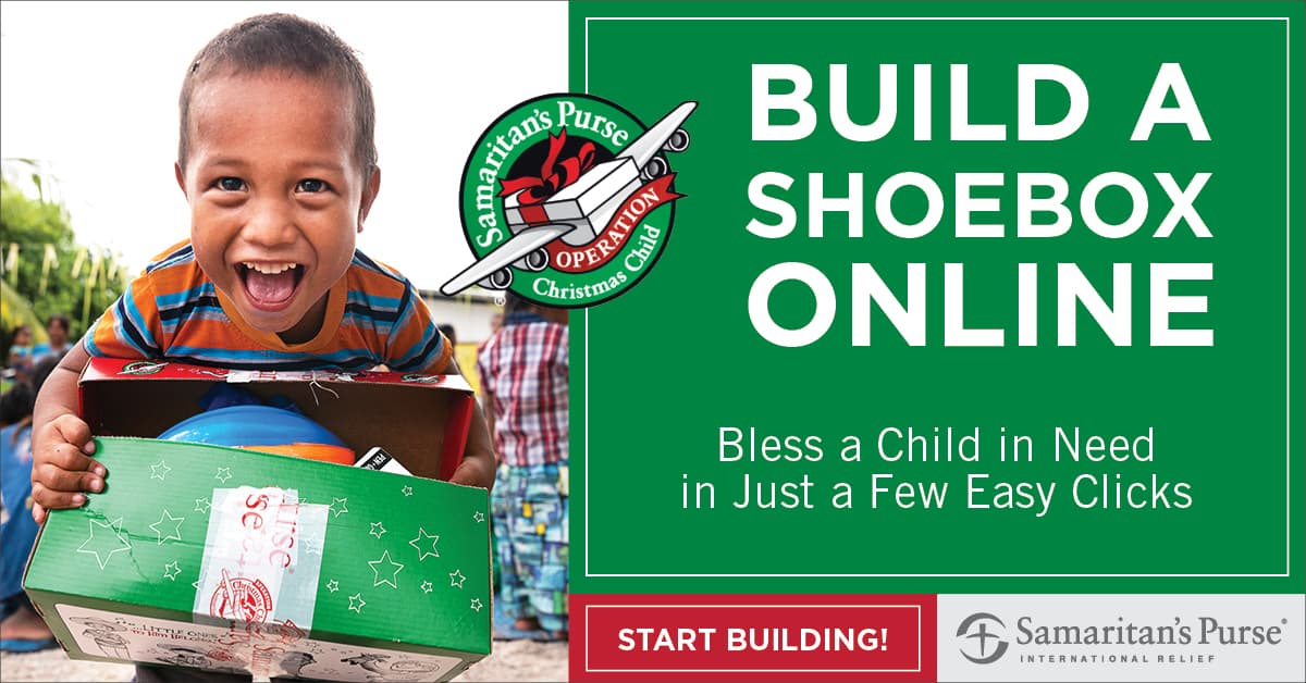 Build a shoebox online